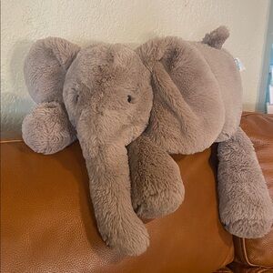 67cm Jellycat SMUDGE ELEPHANT LARGE Retired Soft Plush Stuffed Animal RARE